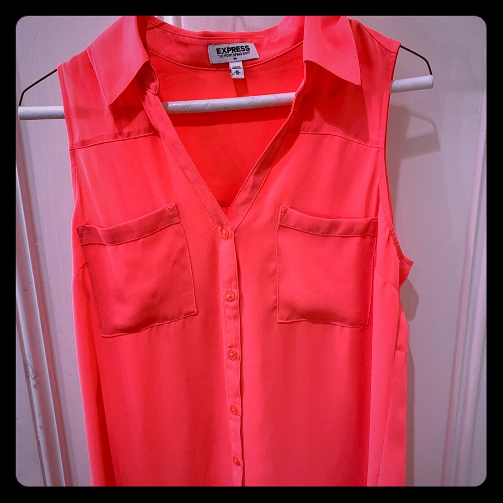 Express portofino sleeveless shirt
